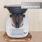 Preview: Premium-Gleitbrett -  Untersetzer aus Massivholz für den Thermomix TM5 / TM6 / TM31- Akazie SE